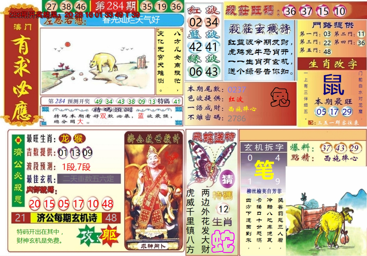 2024284期澳门有求必应