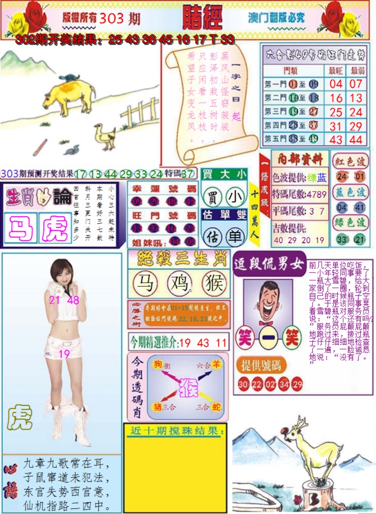 2024303期澳门赌经