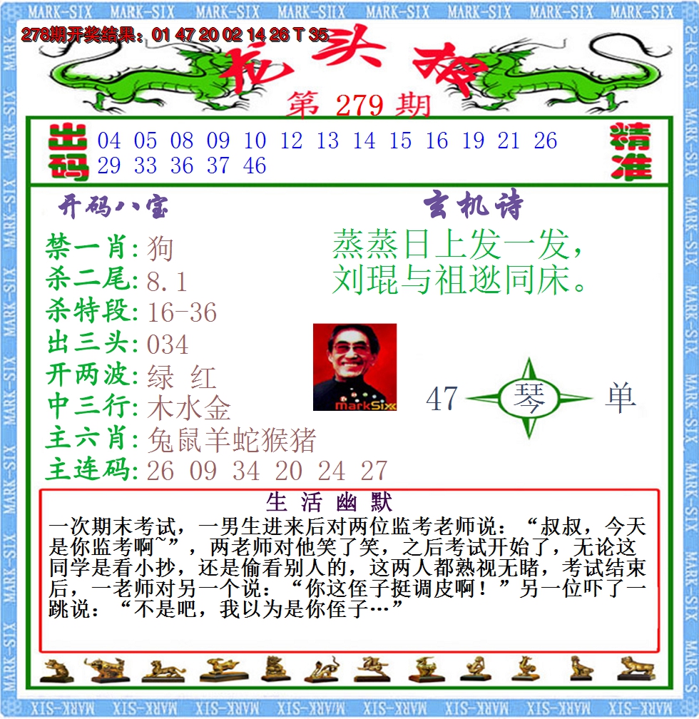 2024279期澳门龙头报