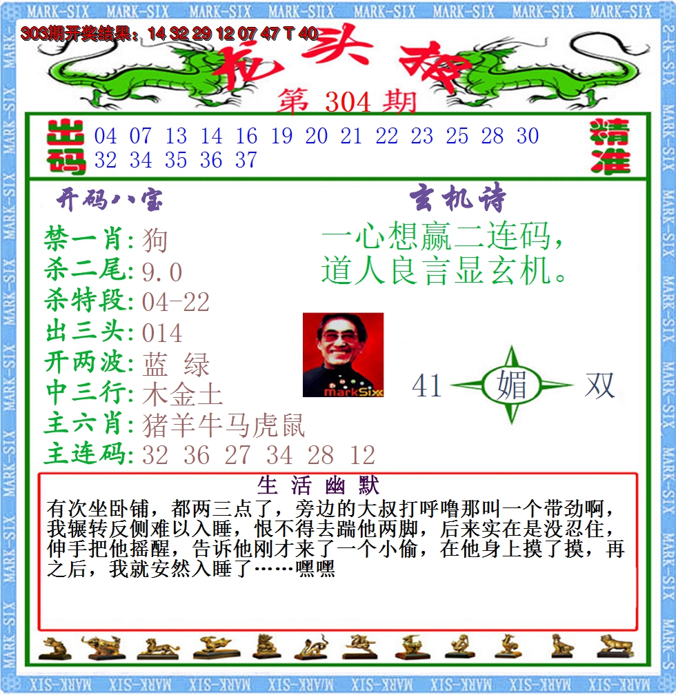 2024304期澳门龙头报