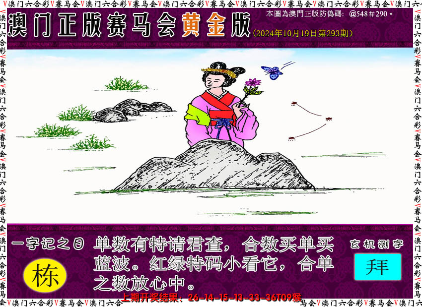 2024293期赛马会黄金版