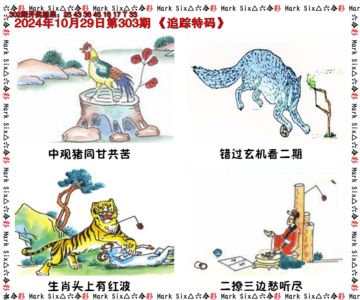 2024303期追踪特码