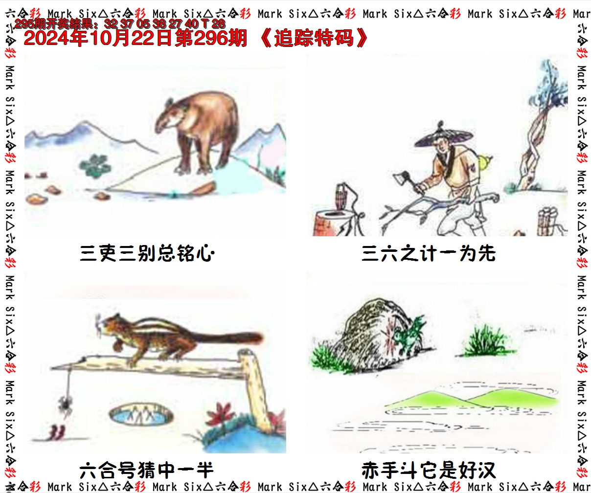 2024296期追踪特码