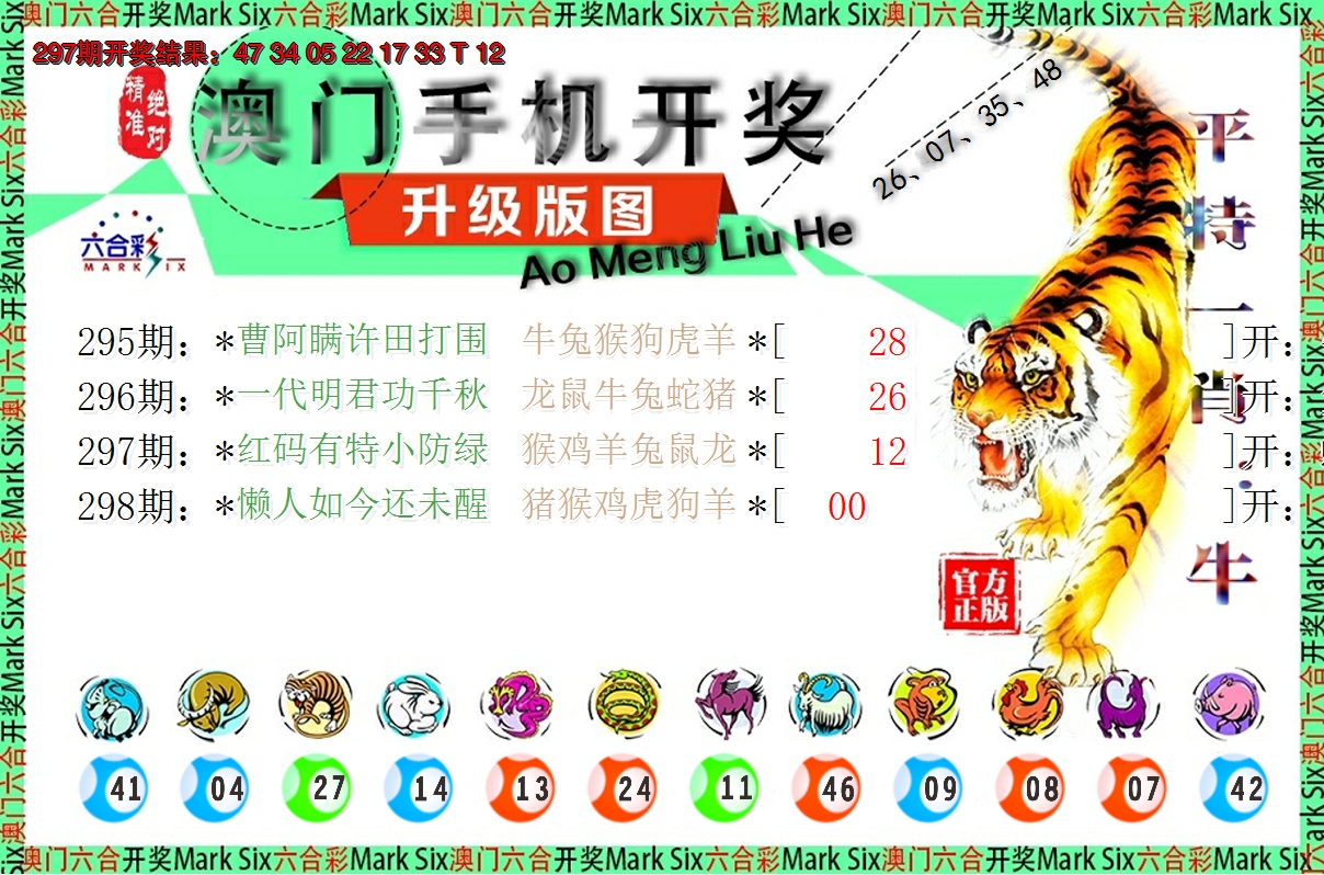 2024298期澳门开奖报