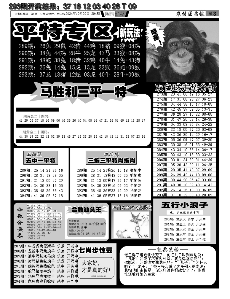 2024294期新粤彩F