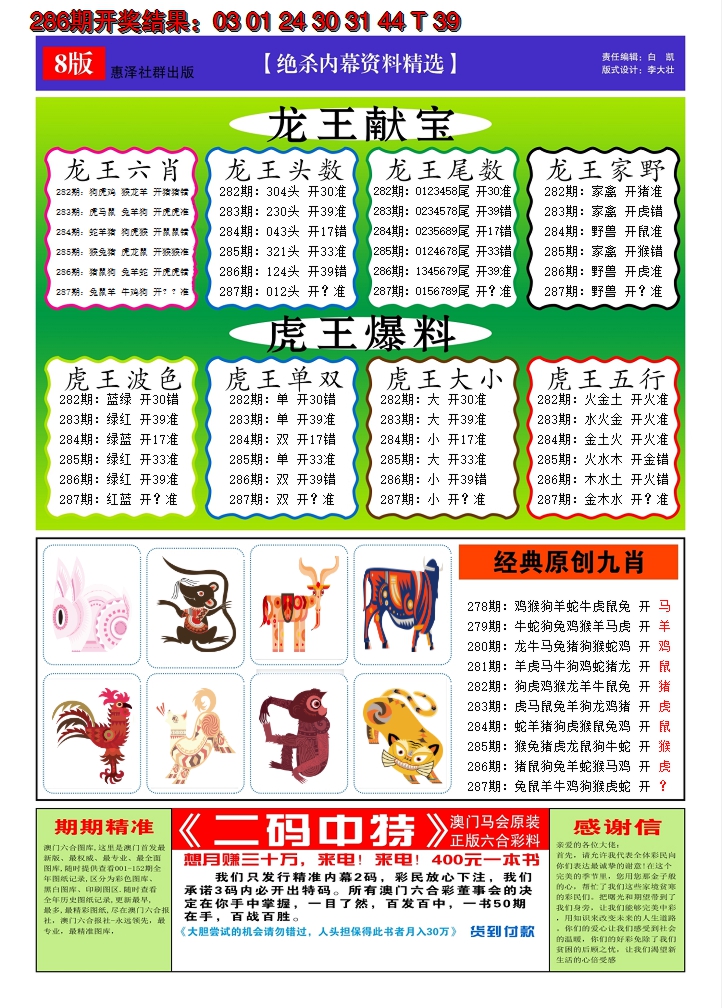 2024287期澳门钱多多C