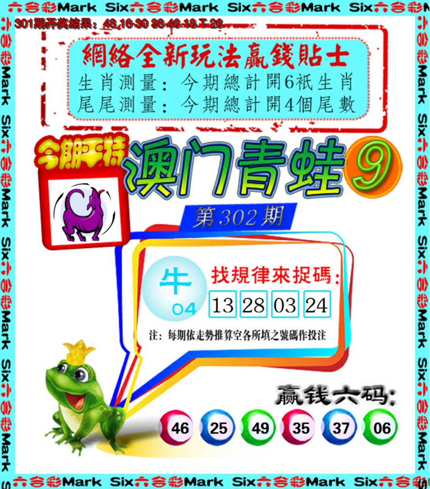2024302期青蛙系列9