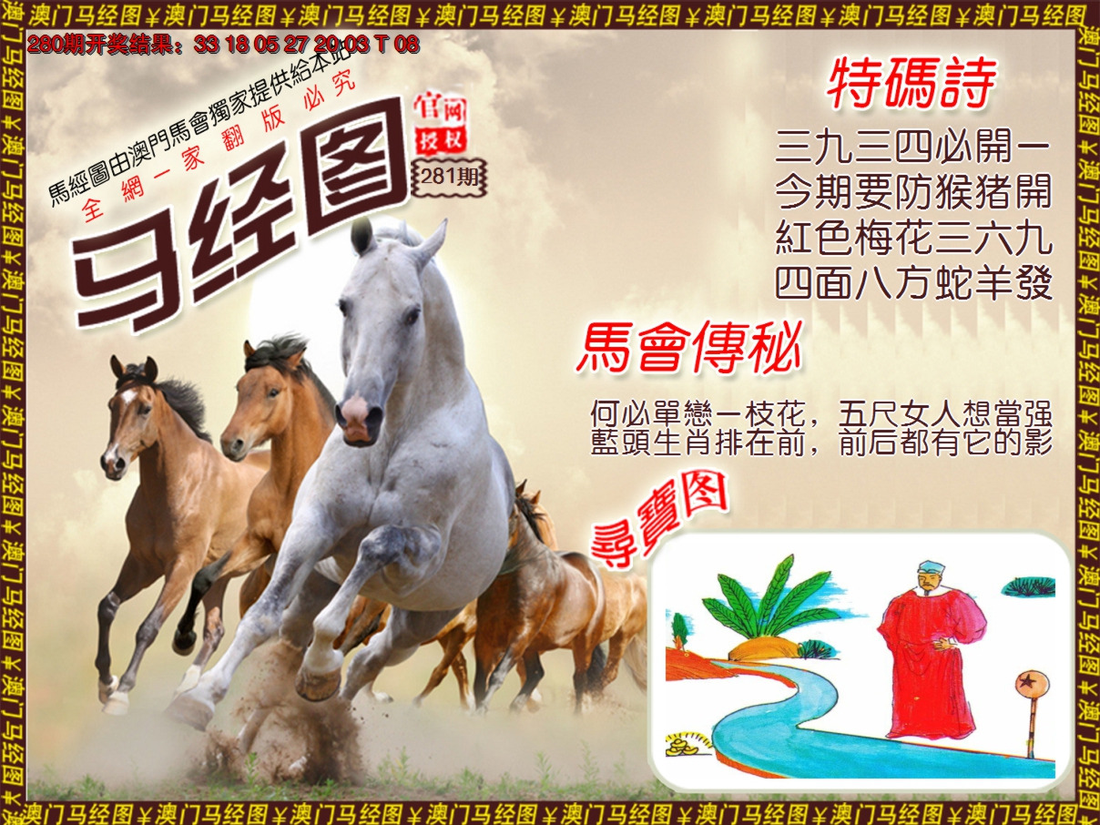 2024281期马经系列1