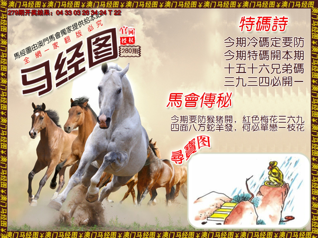 2024280期马经系列1