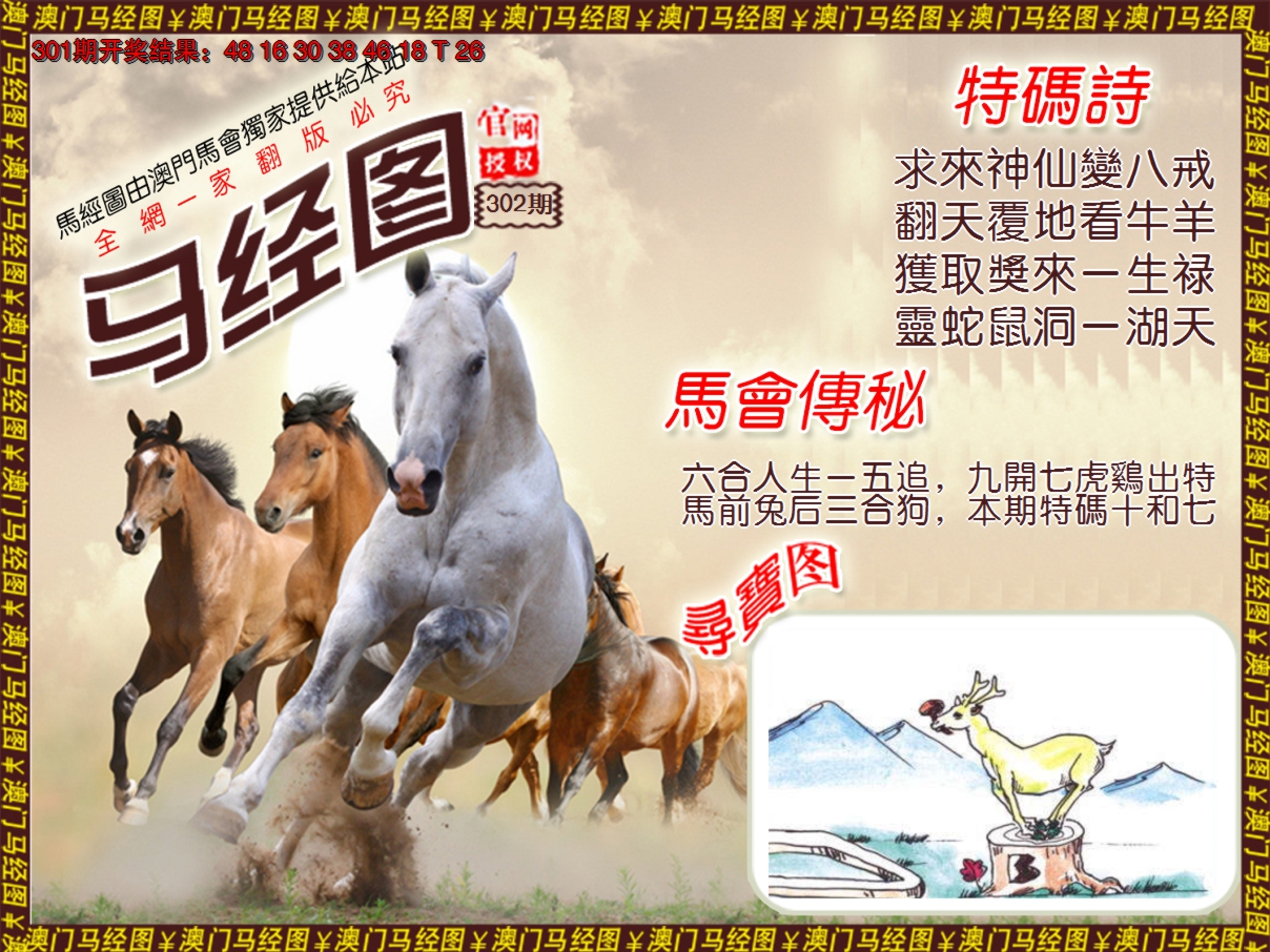 2024302期马经系列1