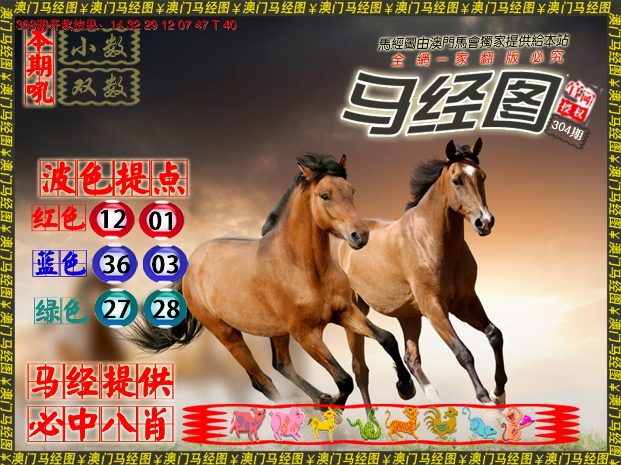 2024304期马经系列3