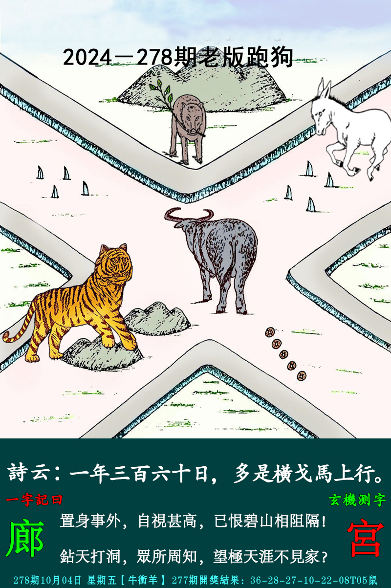 2024278期老跑狗图