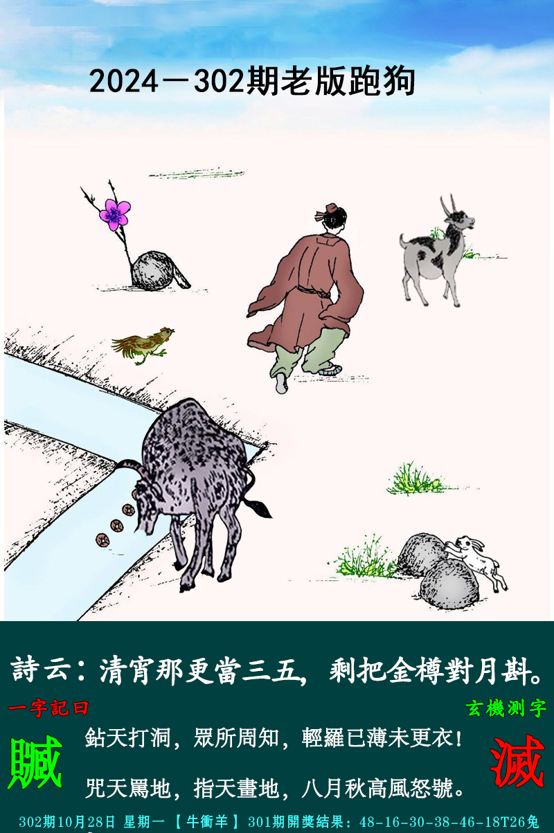 2024302期老跑狗图