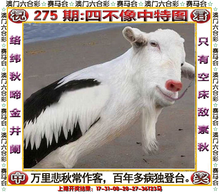 2024275期四不像中特图