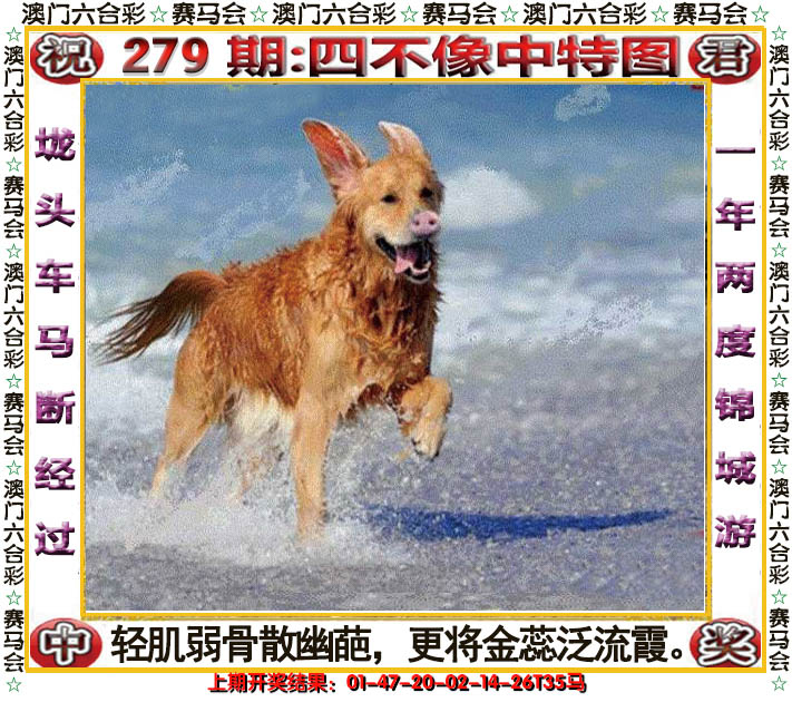 2024279期四不像中特图