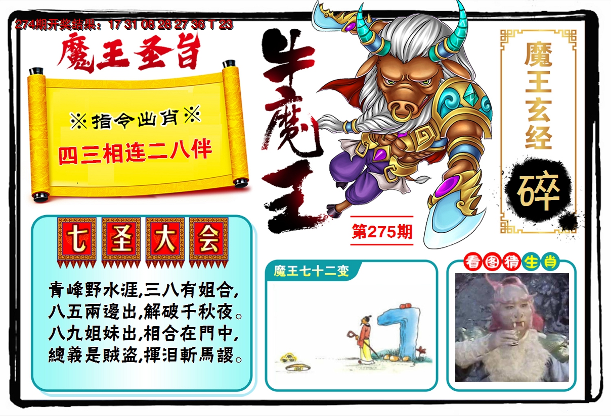 2024275期牛魔王