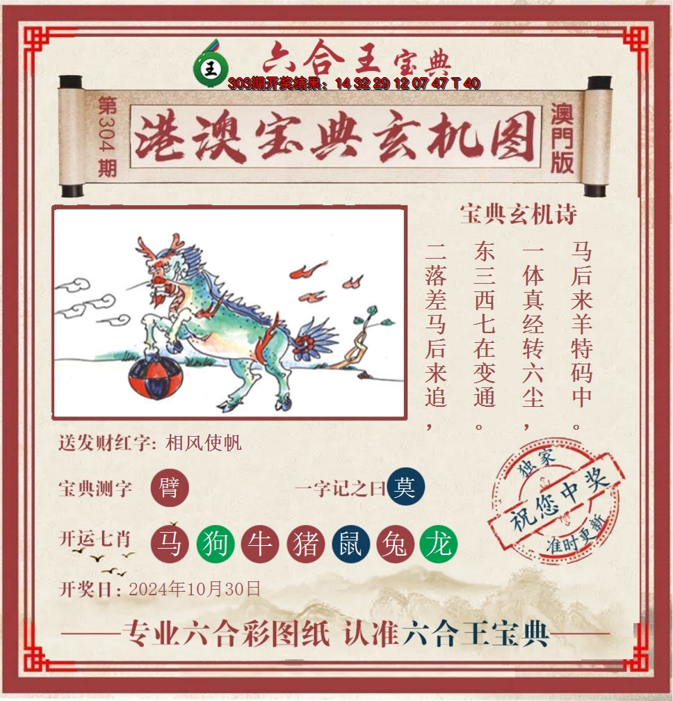 2024304期六合王港澳宝典玄机图