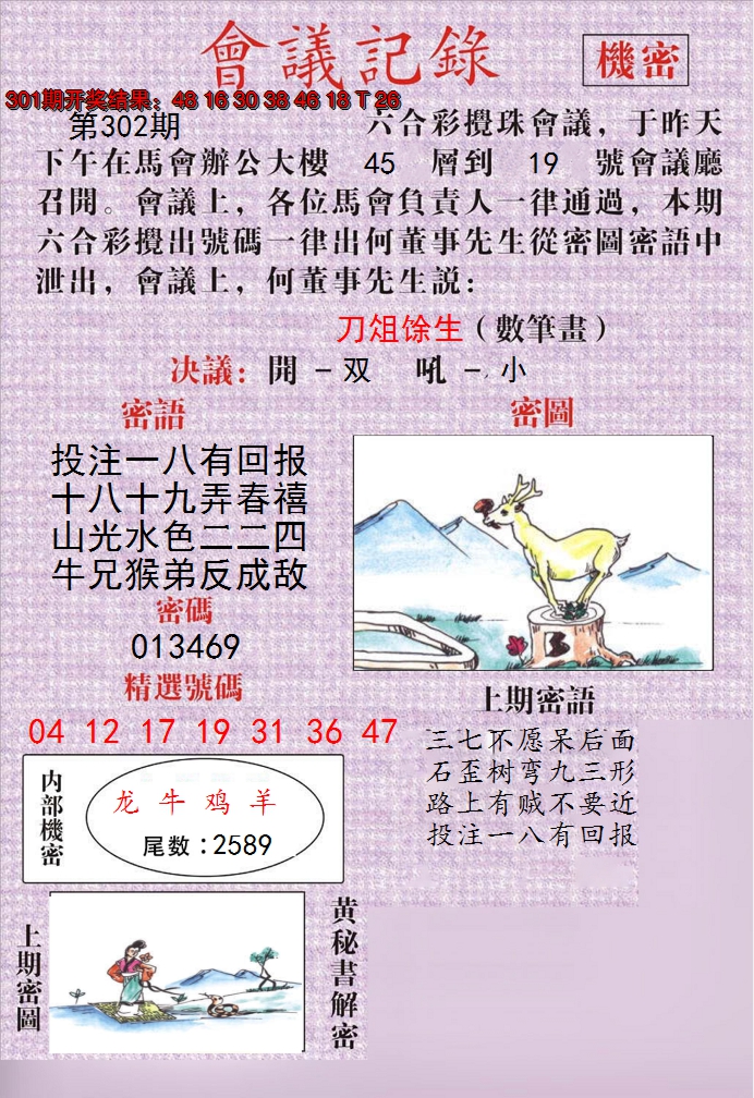 2024302期澳门会议记录
