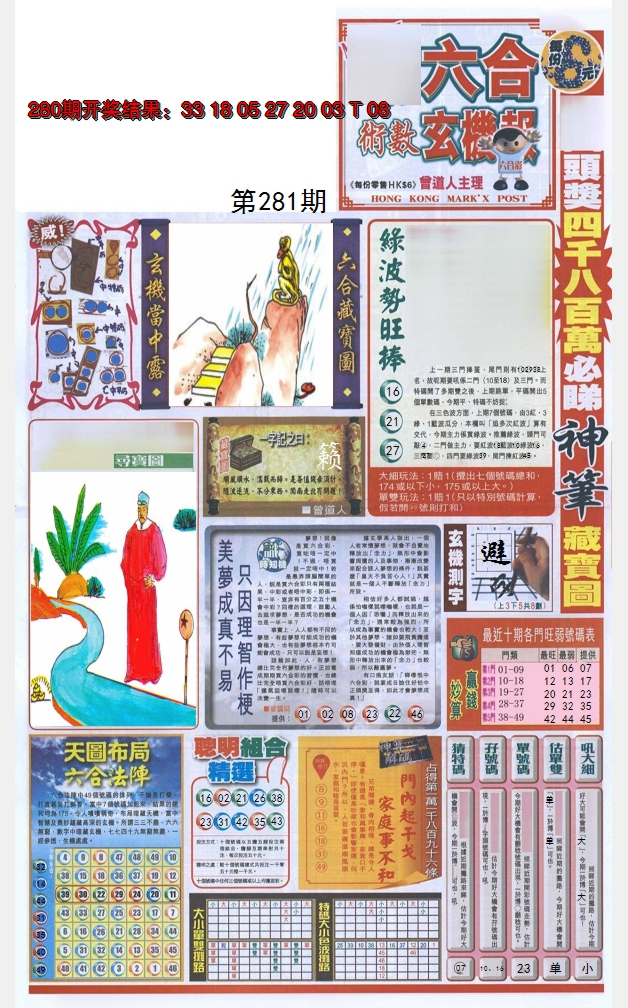 2024281期六合玄机报