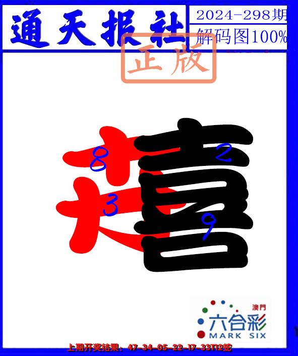 2024298期解码图