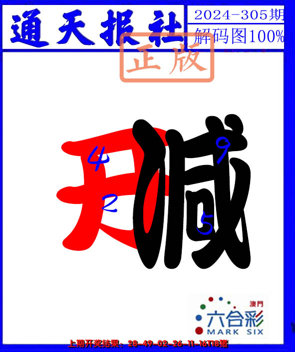 2024305期解码图