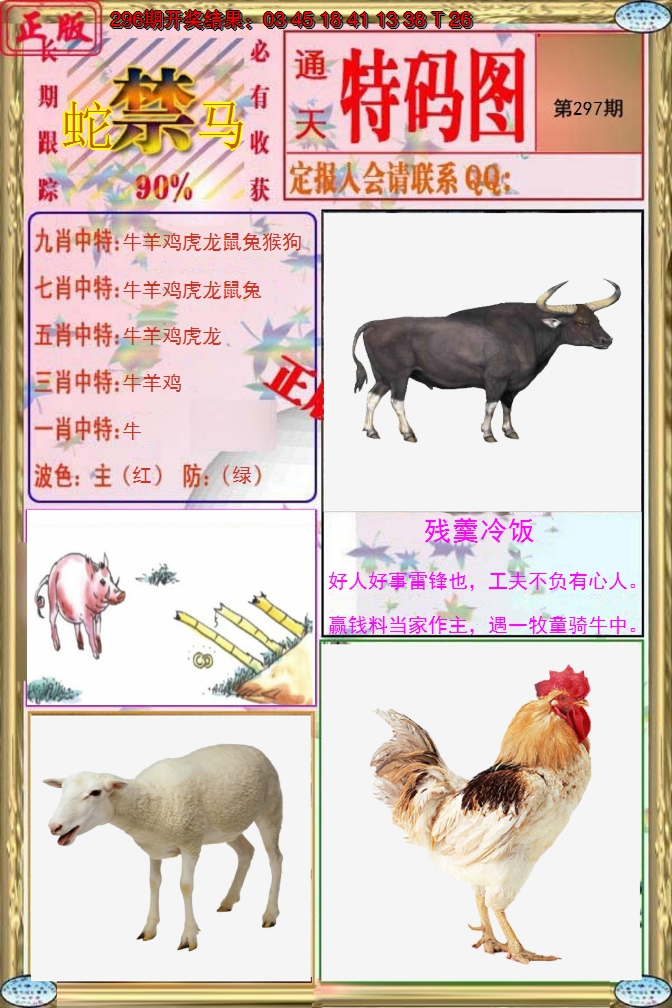 2024297期特码图