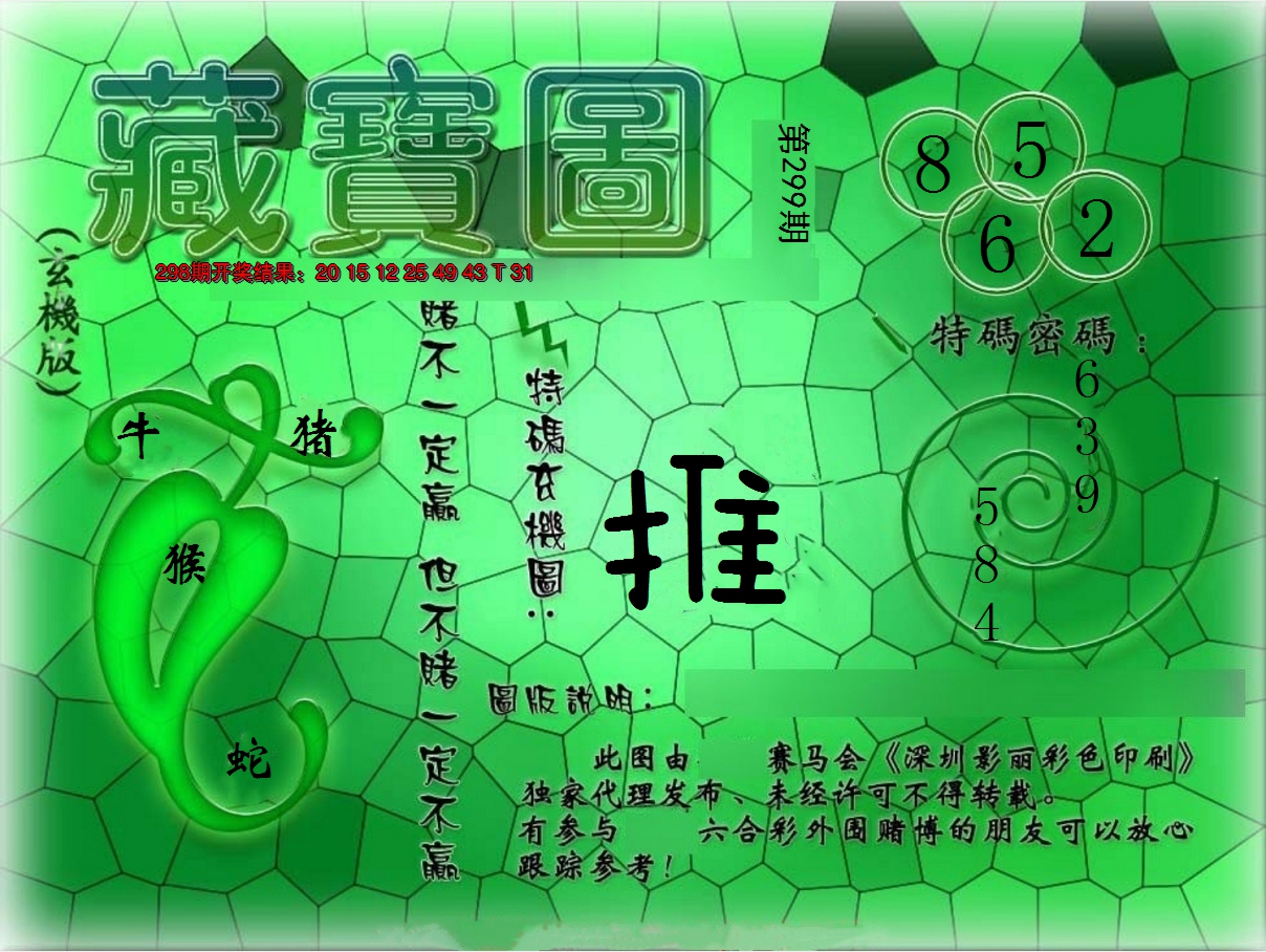 2024299期九龍玄机报
