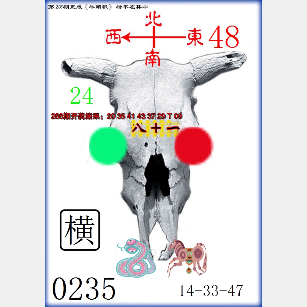 2024289期牛头报