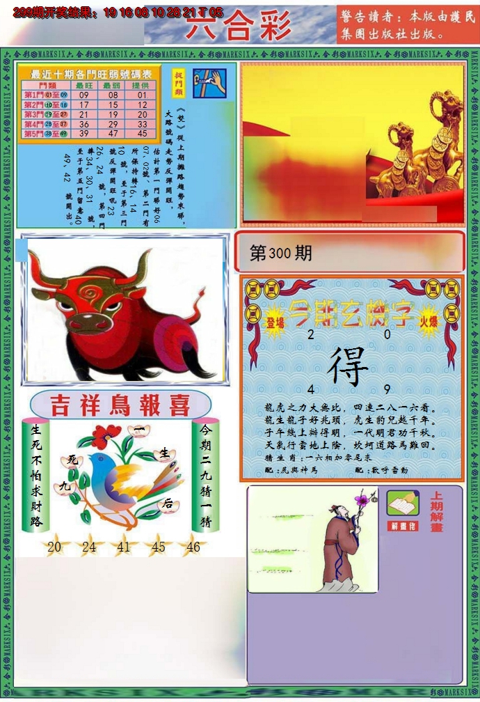 2024300期九龍2011A(推荐)