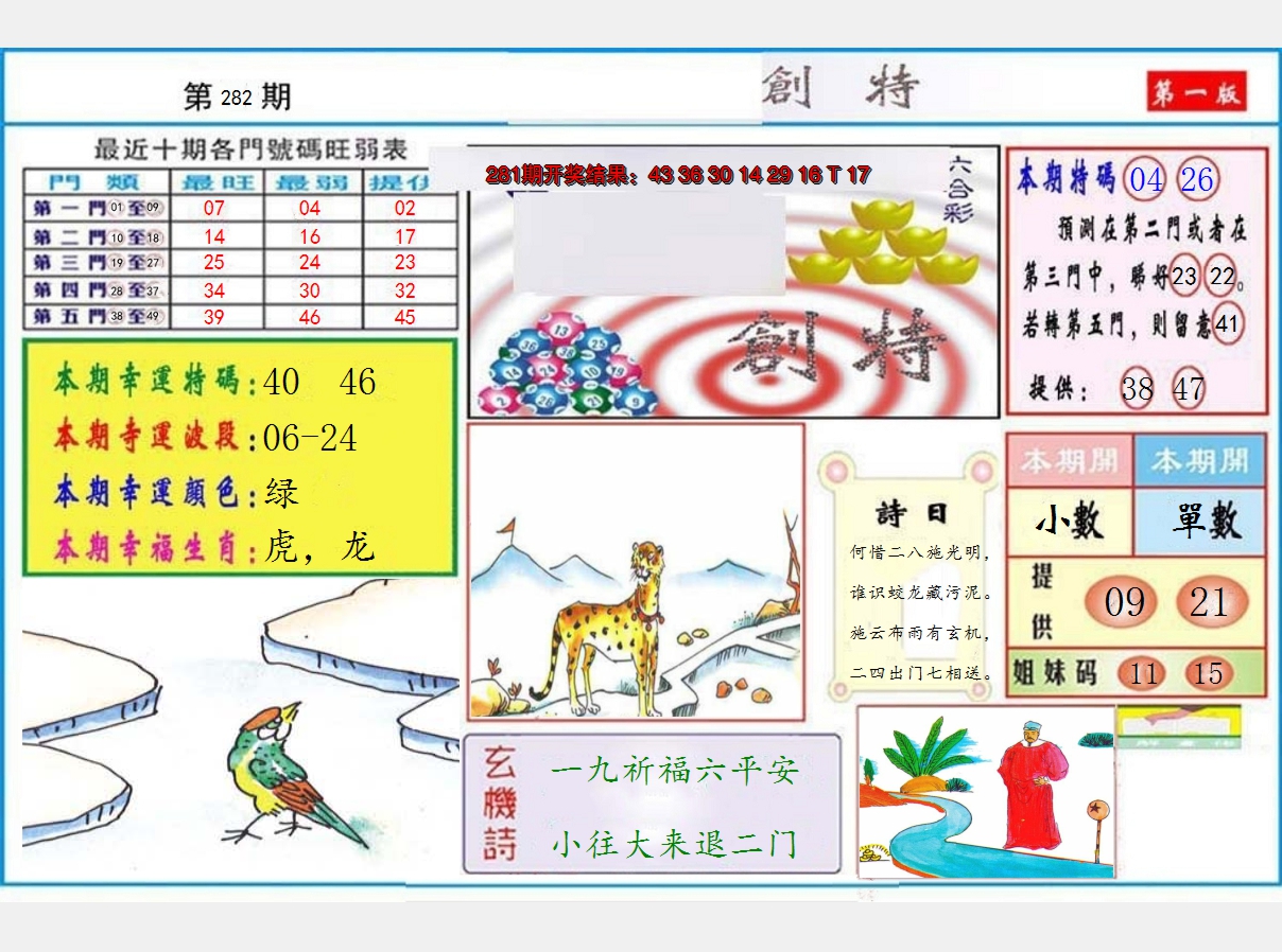 2024282期九龍创特A(推荐)