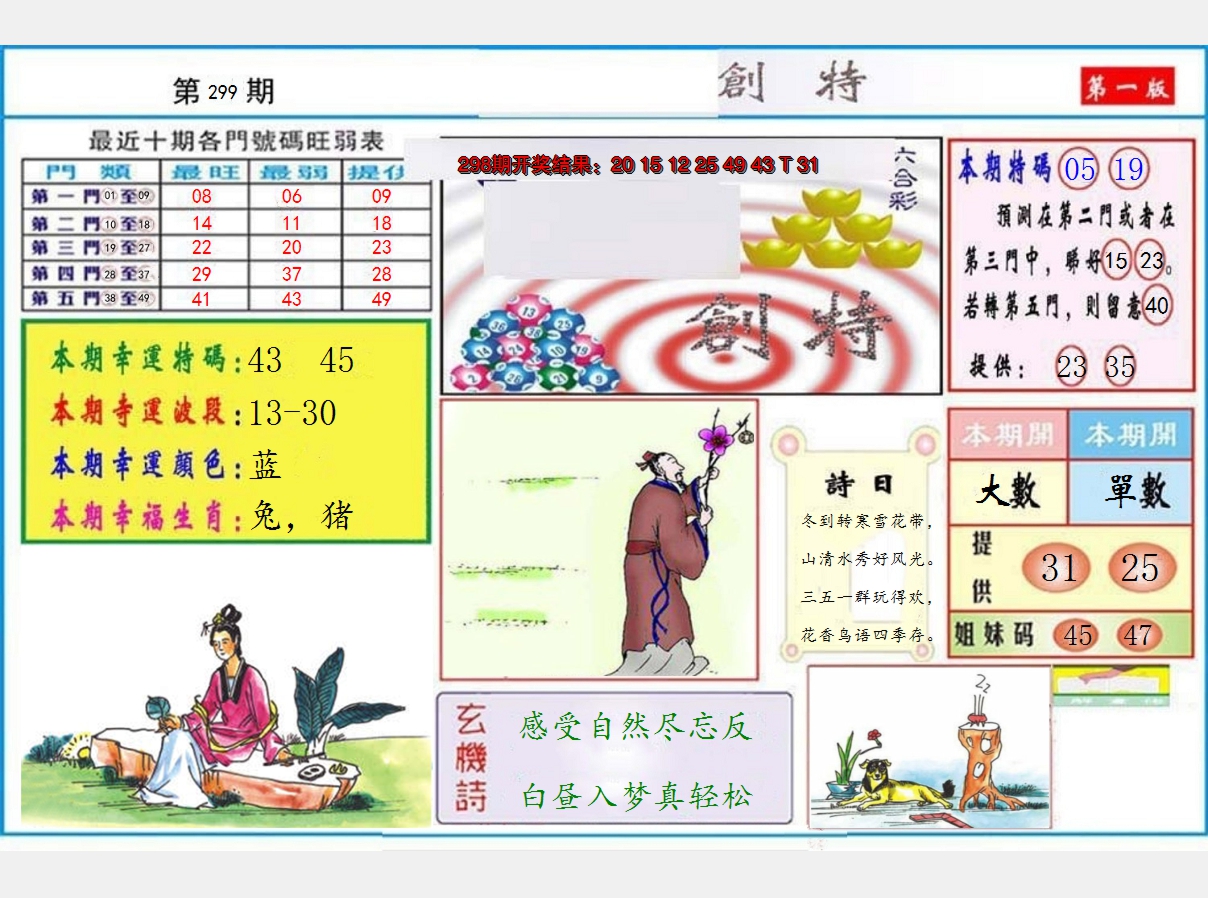 2024299期九龍创特A(推荐)