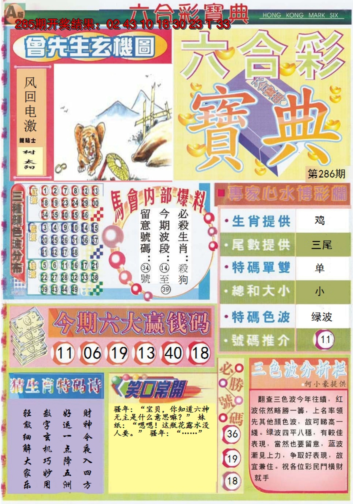 2024286期六合宝典A