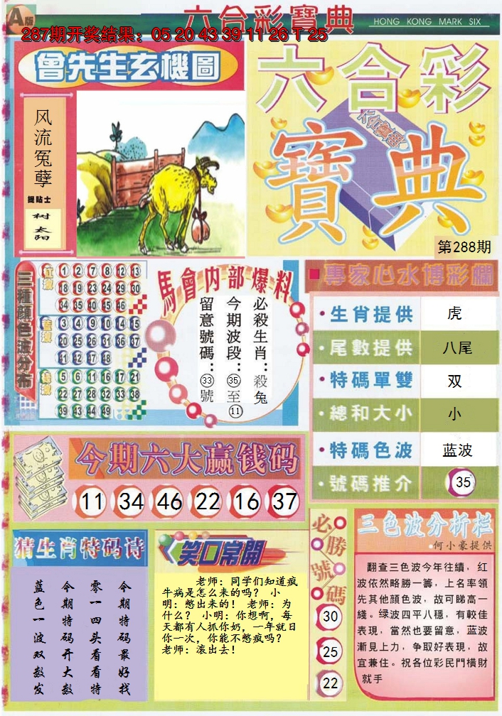 2024288期六合宝典A