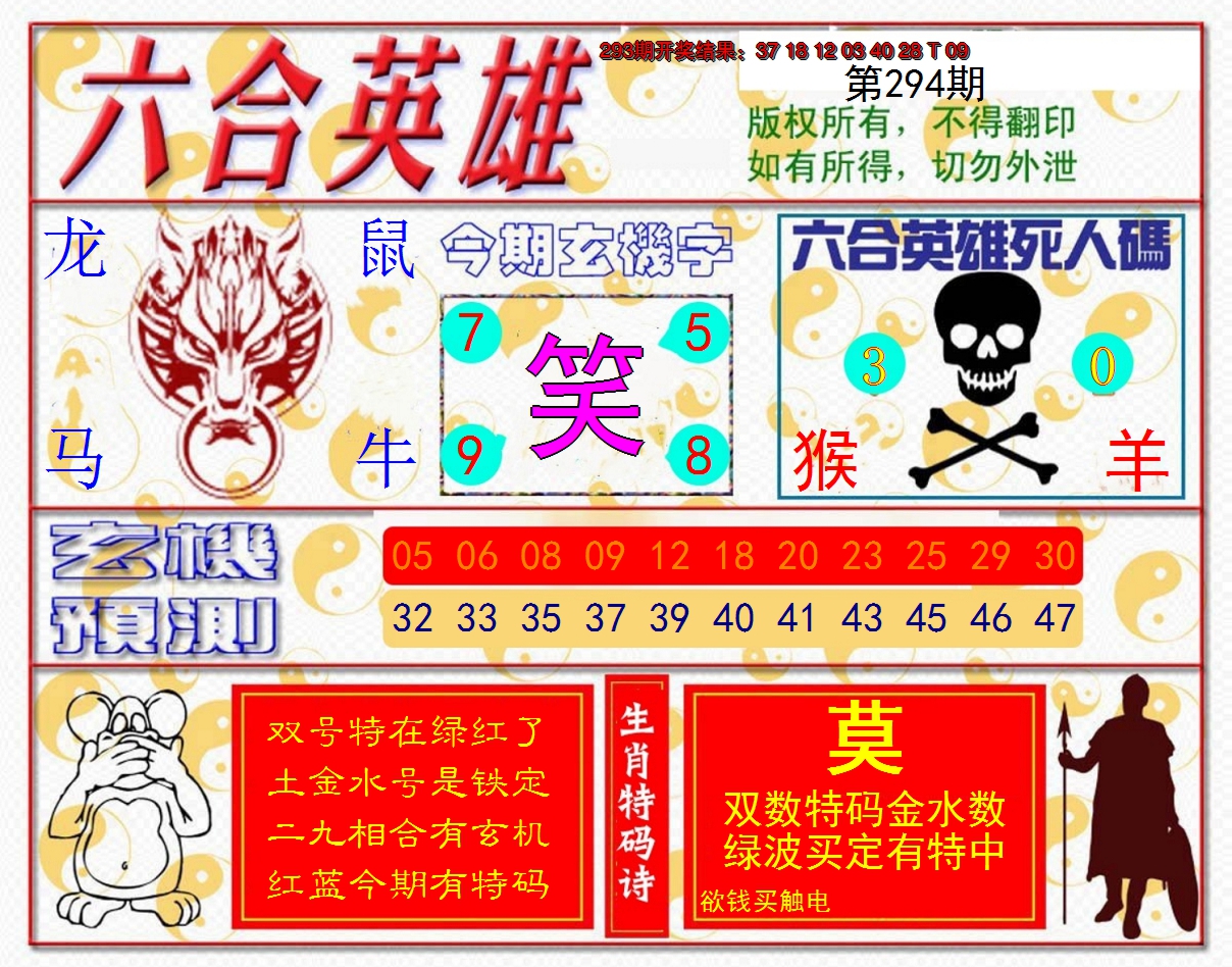 2024294期六合英雄