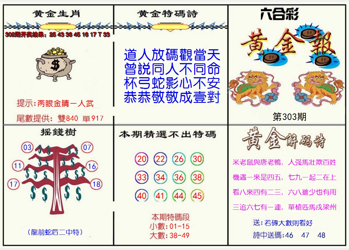 2024303期黄金报