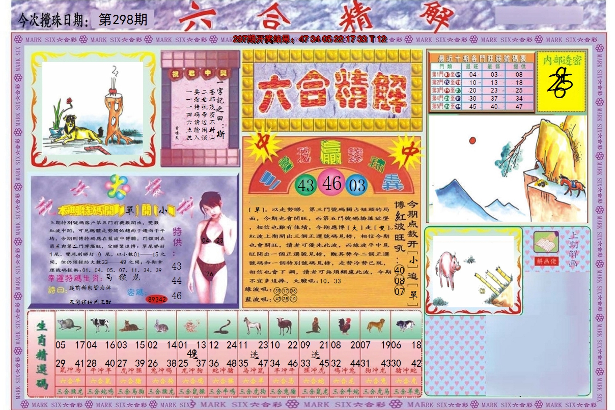 2024298期六合精解A