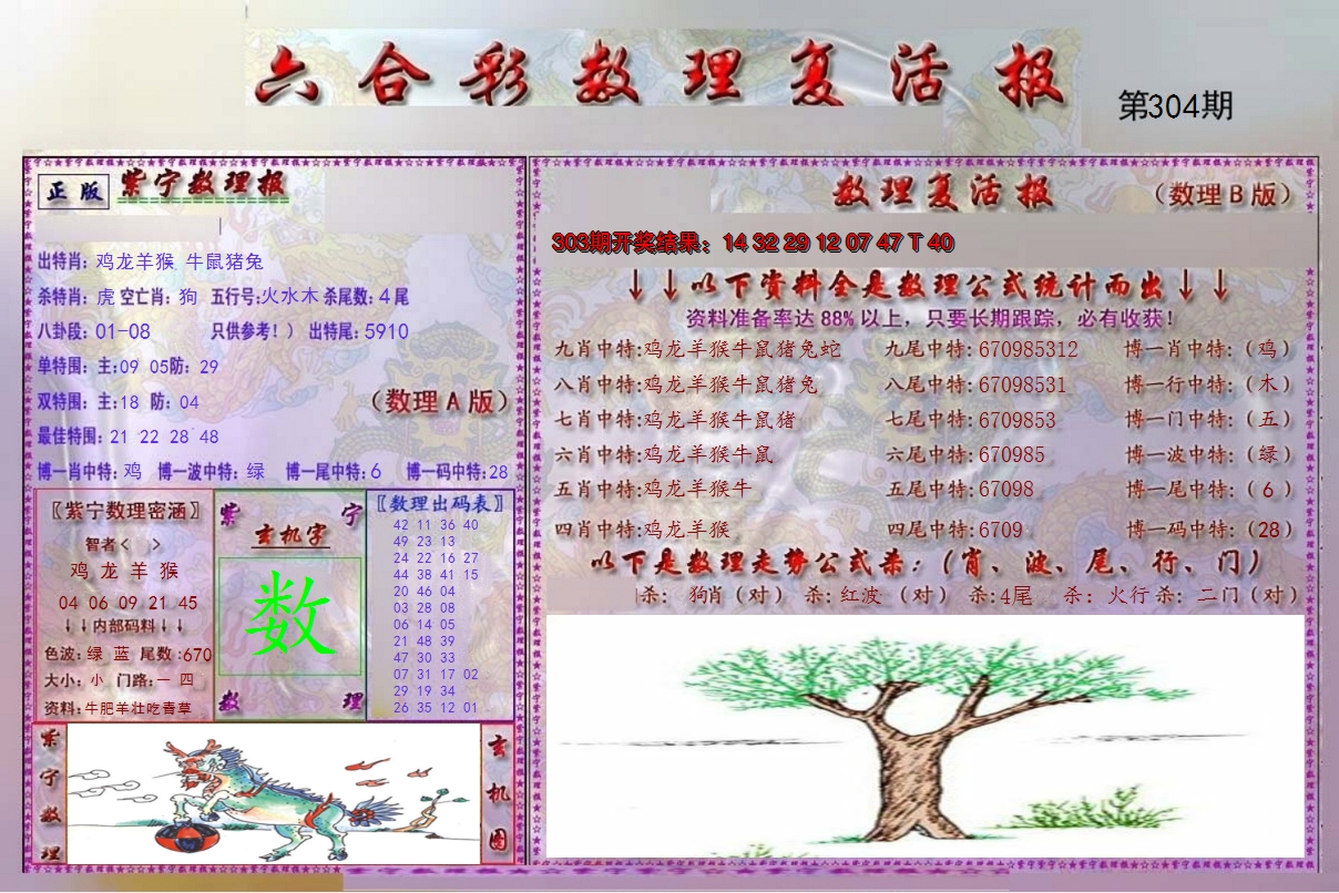 2024304期数理复活报