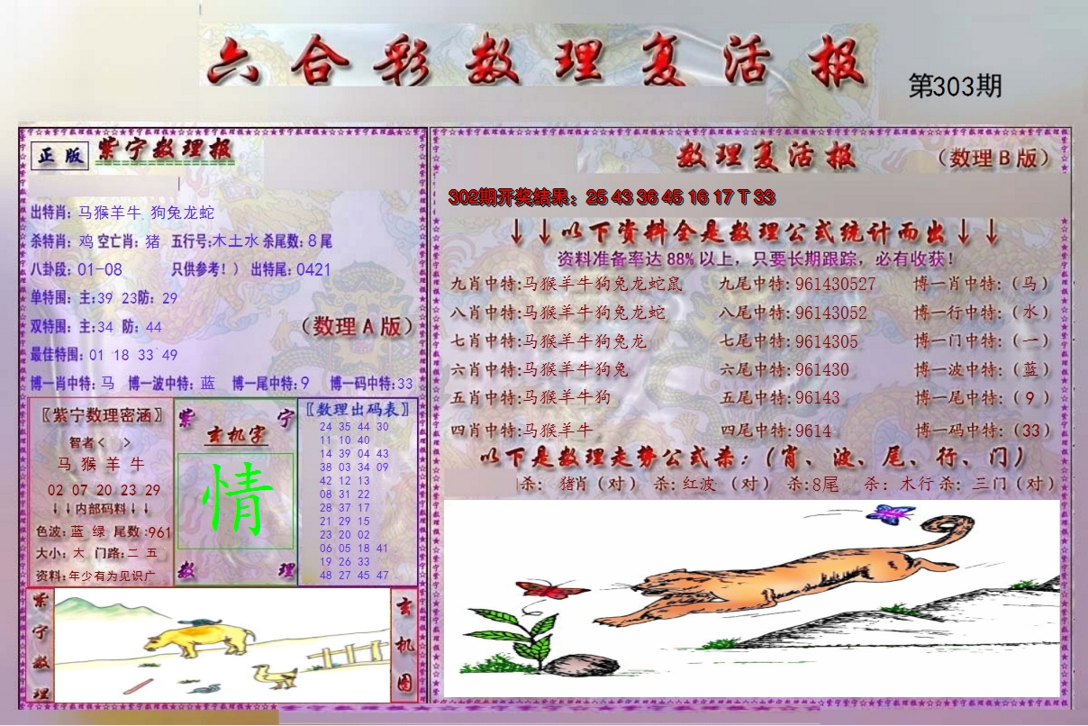 2024303期数理复活报