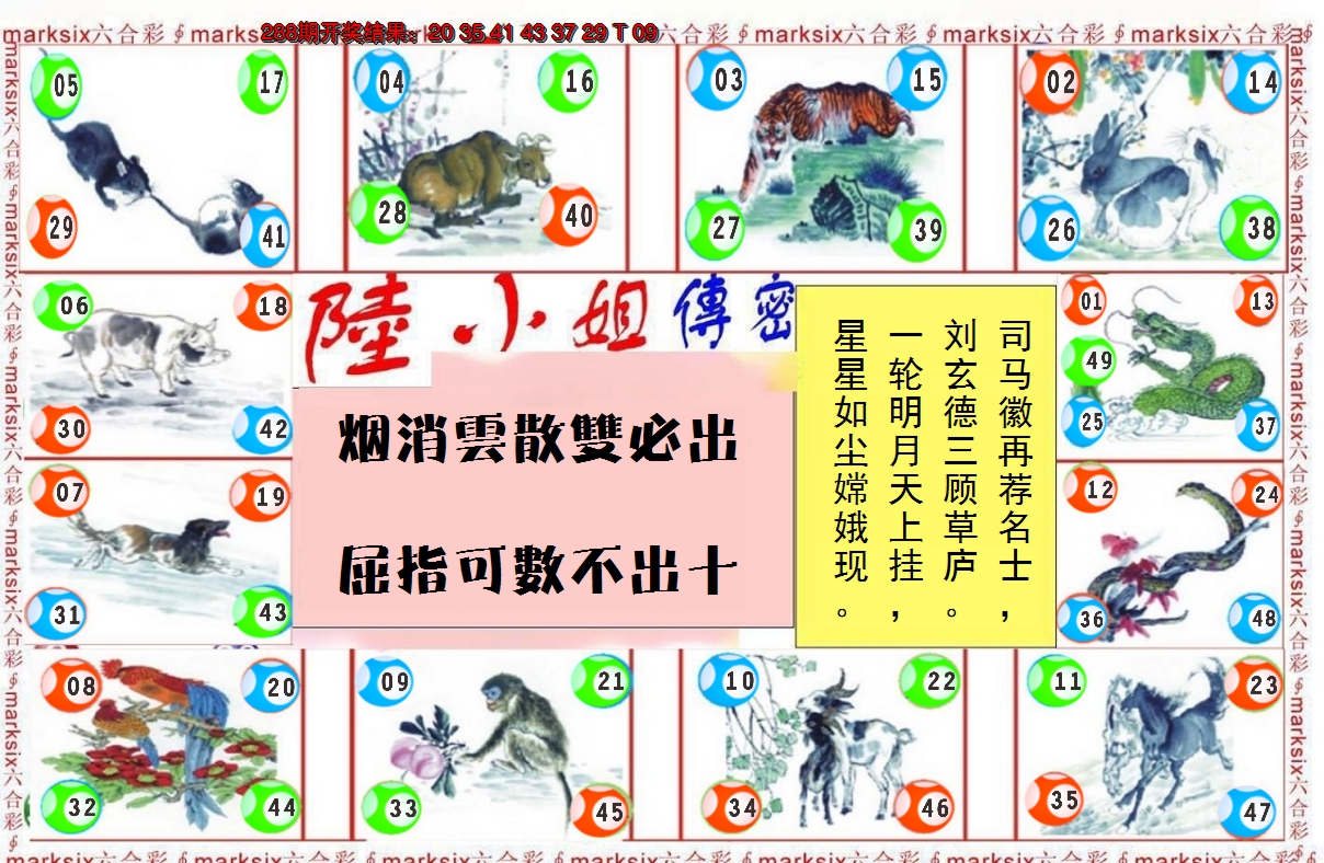 2024289期陆小姐传密B