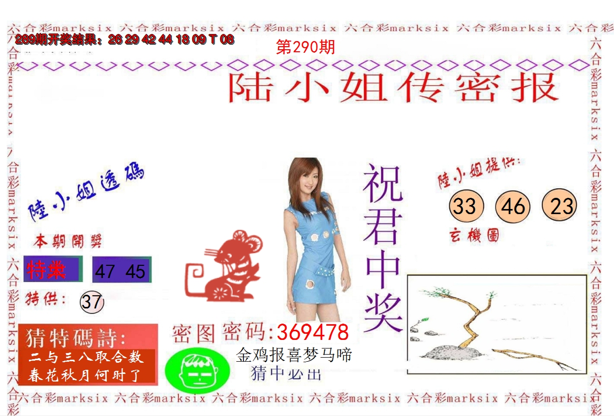 2024290期陆小姐传密A