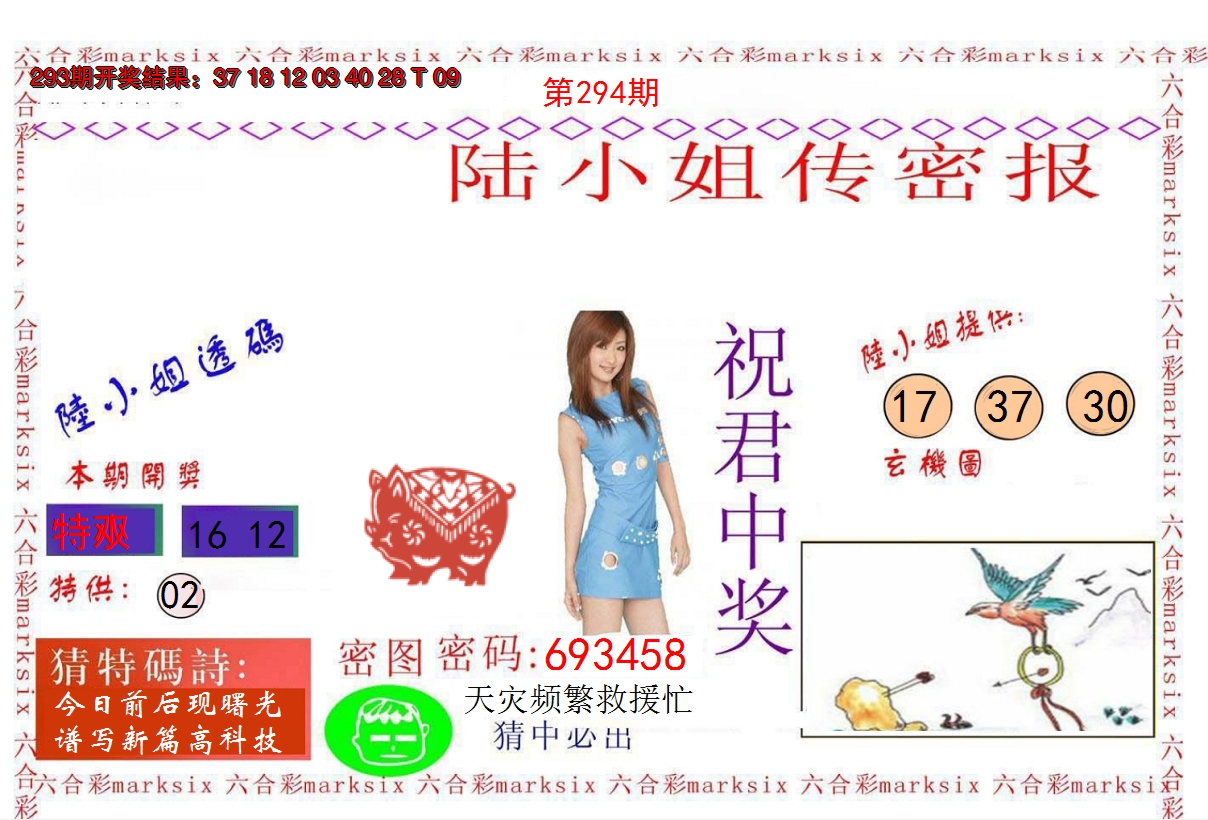 2024294期陆小姐传密A