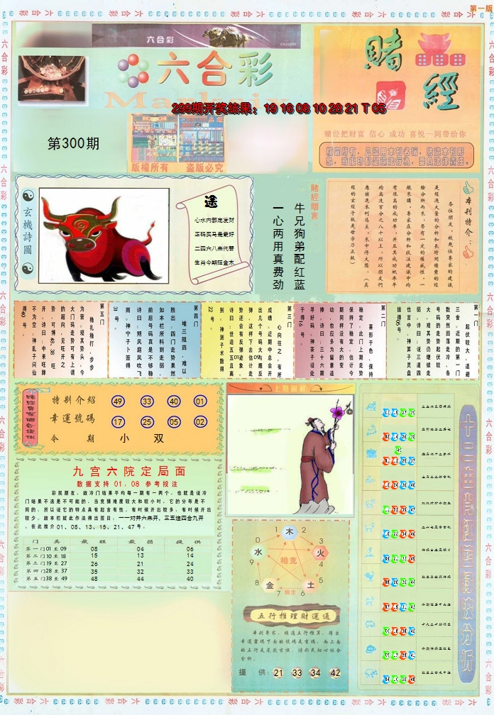 2024300期小赌经A