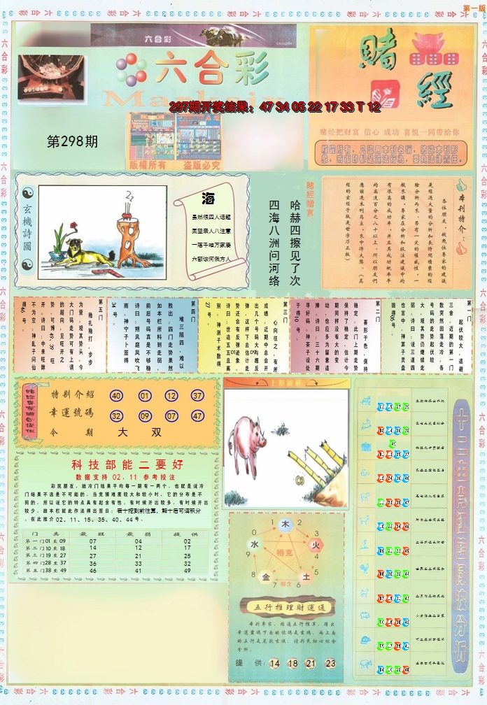 2024298期小赌经A