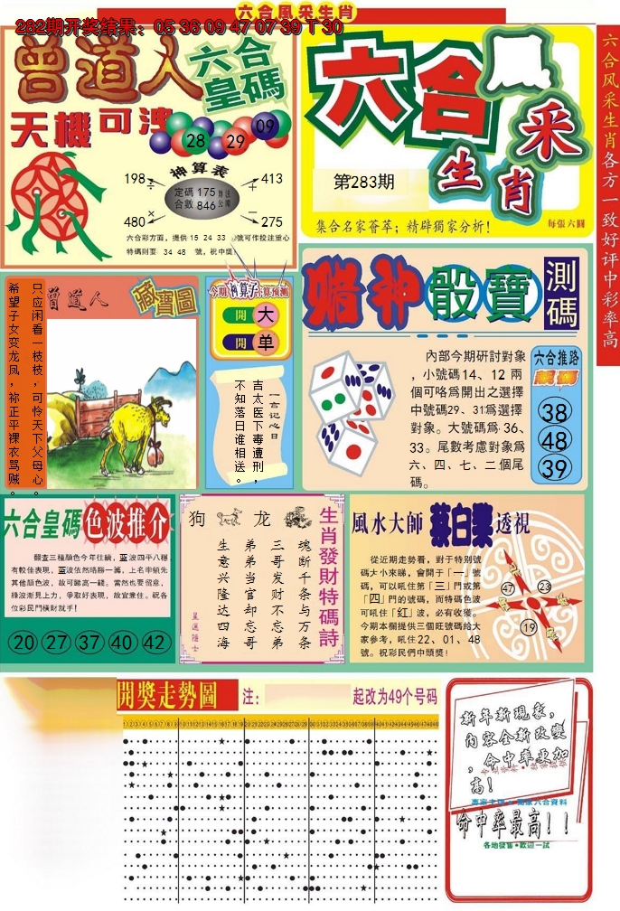 2024283期六合风采A