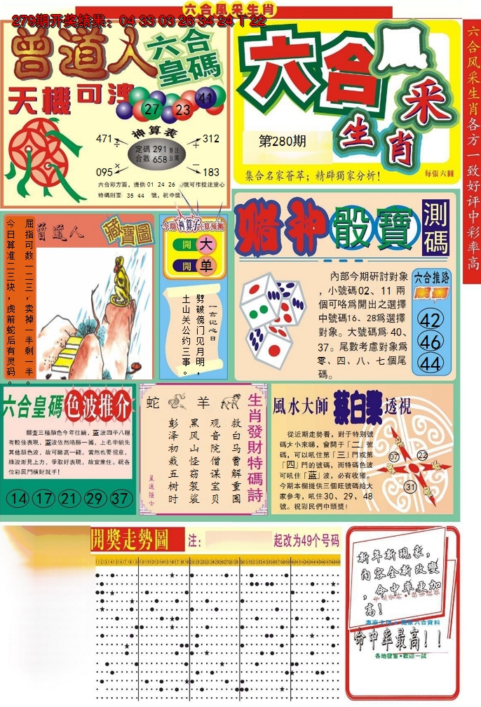 2024280期六合风采A