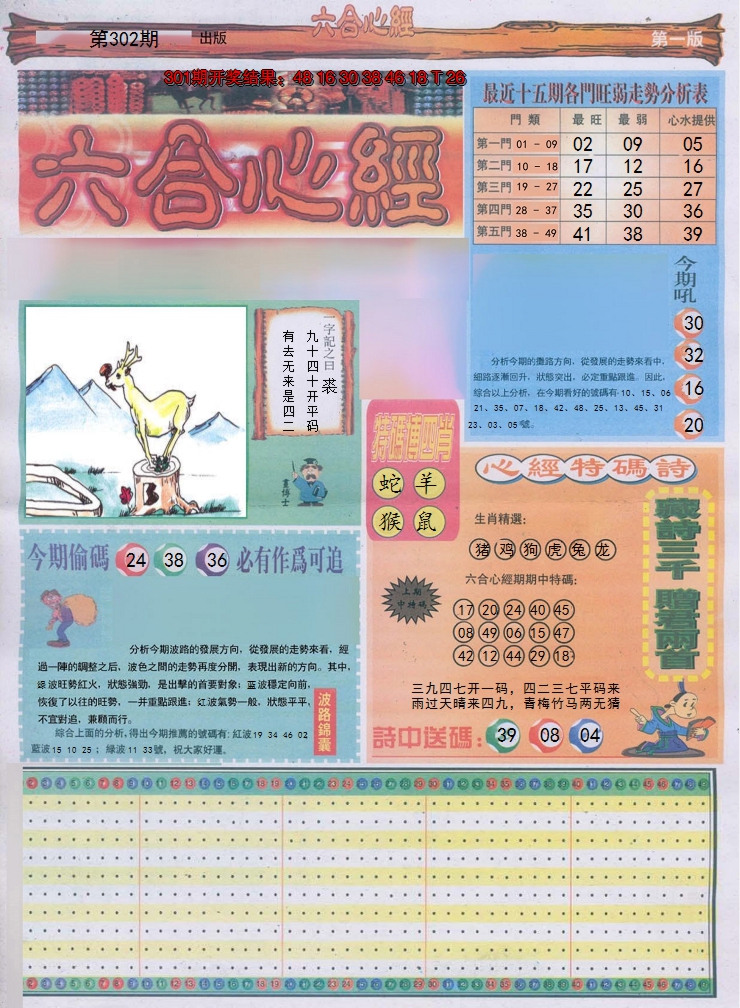 2024302期六合心经A