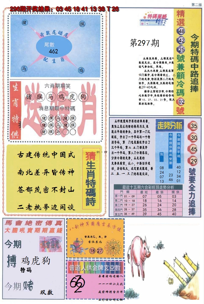 2024297期曾道人内幕消息B