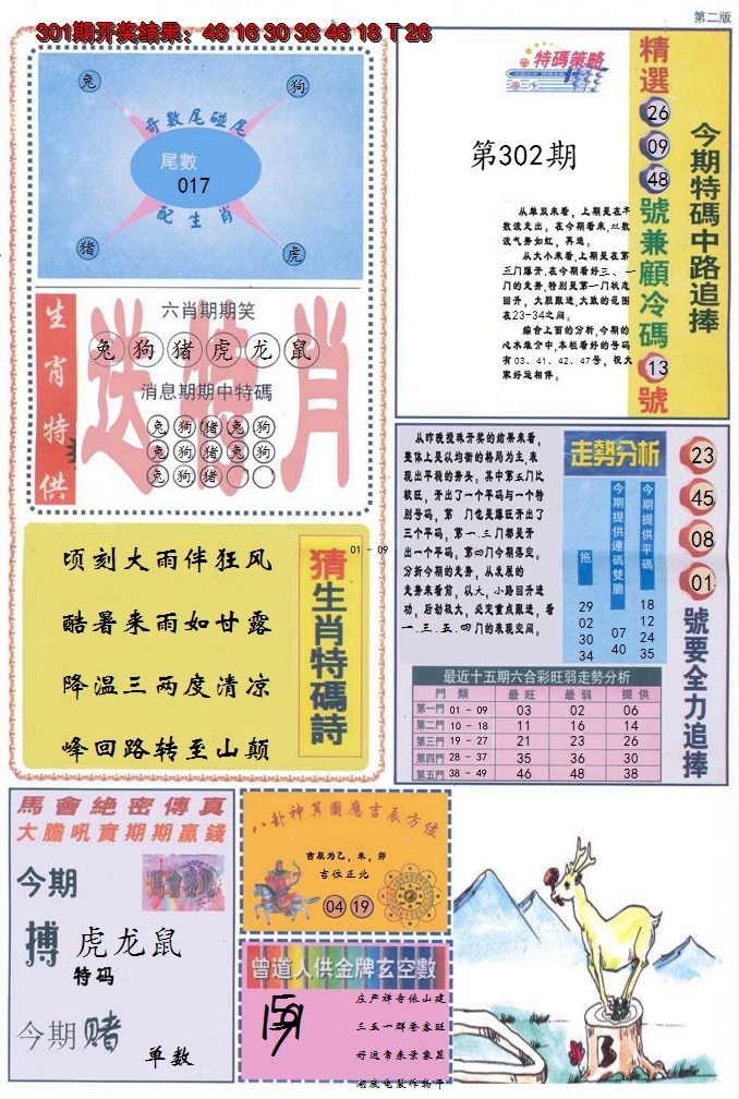 2024302期曾道人内幕消息B
