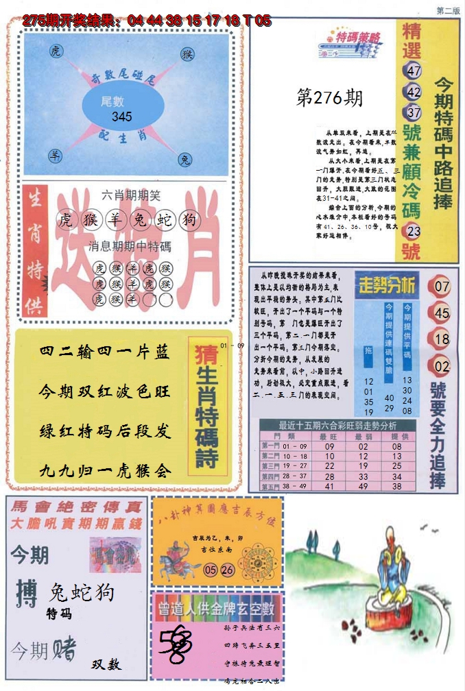 2024276期曾道人内幕消息B