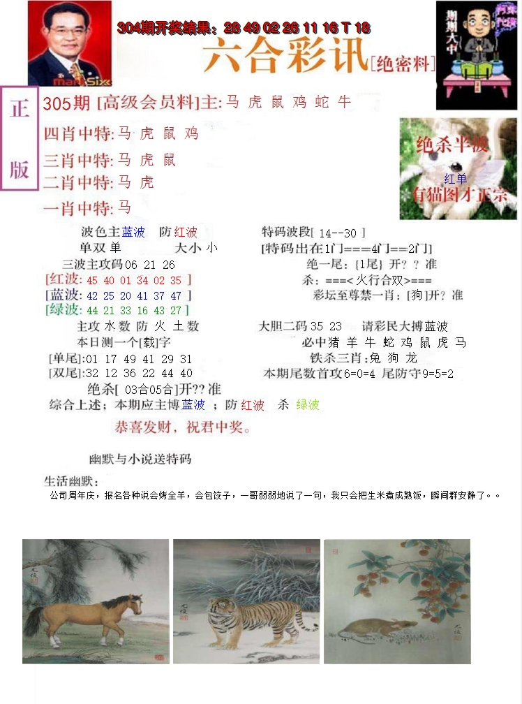 2024305期六合彩讯-2